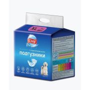 Подгузники д/собак Cliny XL 7шт (15-30кг)