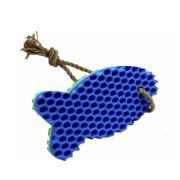 Игр.д/собак GoSi sh-08150 Массажер для десен «Рыбка» 18см синий